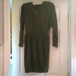 Dress, Suede
